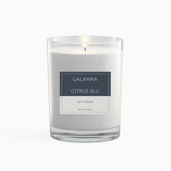 Doğal Soya Mumu "Citrus Blu" resmi