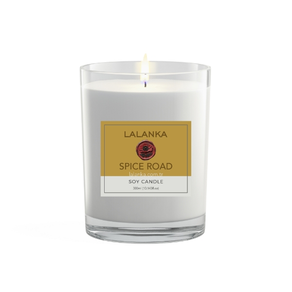 Doğal Soya Mumu "Spice Road" resmi