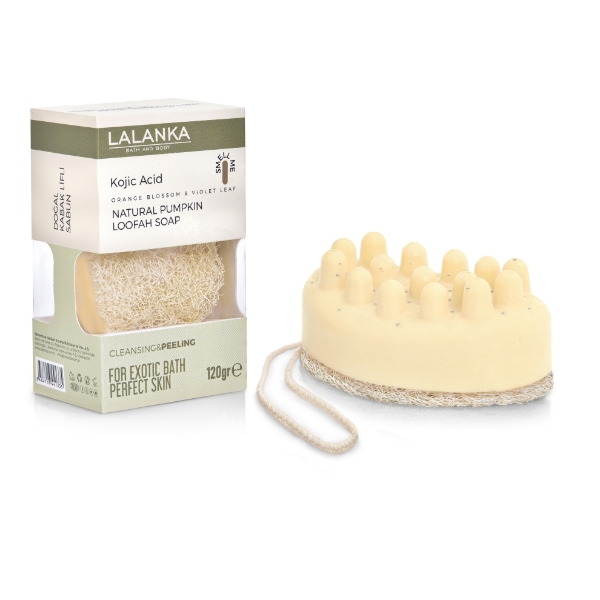 Doğal Kabak Lif Sabun "Kojik Asit" resmi