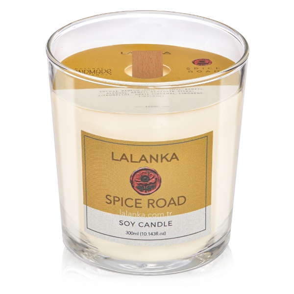 Doğal Soya Mumu "Spice Road" resmi